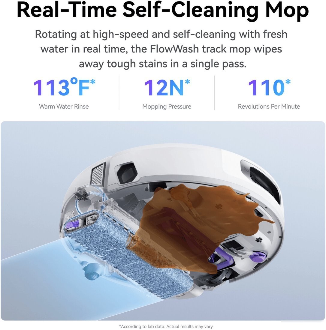 Робот-пылесос Narwal Flow Robot Vacuum & Mop YJCC026 (белый)