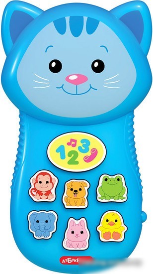 Интерактивная игрушка Азбукварик Телефончик Котенок 2971