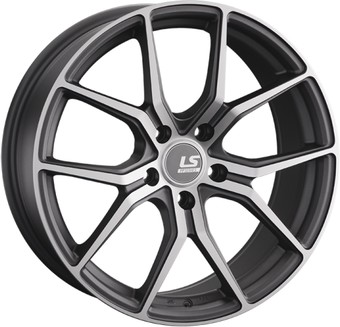 Литые диски LS RC47 18x8" 5x114.3мм DIA 67.1мм ET 35мм MGMF
