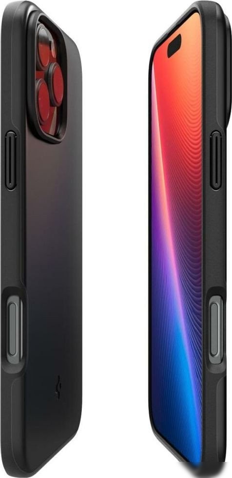 Чехол для телефона Spigen Thin Fit Mag Magsafe для iPhone 16 Pro Black