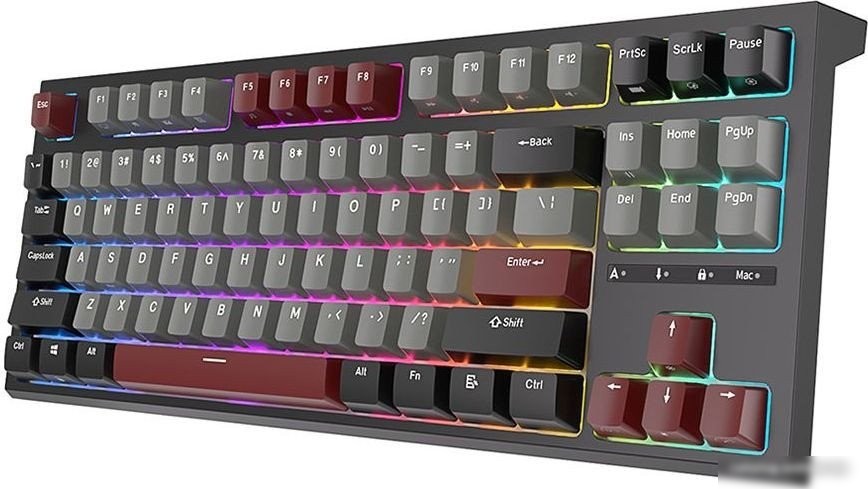 Клавиатура Royal Kludge RK-R87 RGB (черный, RK Blue)