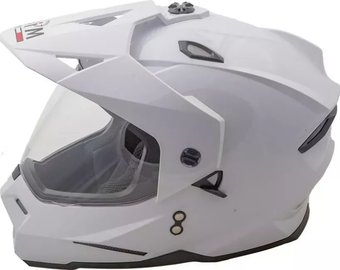 Мотошлем AIM JK802Y 802Y-007-YM (Y/M, белый глянец)