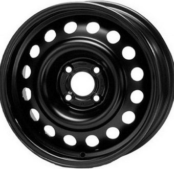 Штампованные диски Eurodisk 64A39Z 15x6" 4x100мм DIA 56.6мм ET 39мм Black