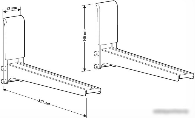 Кронштейн Holder MWS-2005 (металлик)