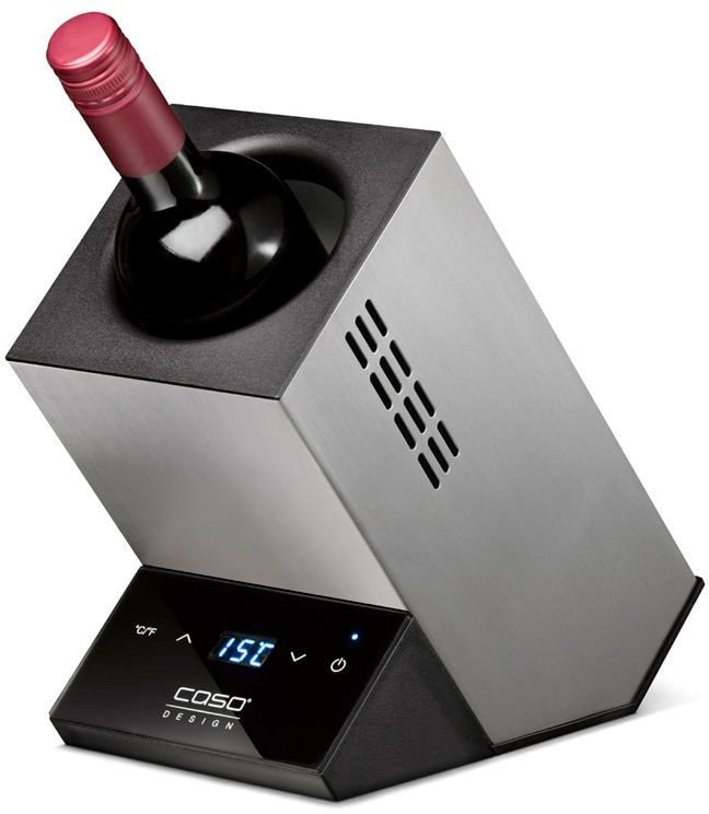 Охладитель для шампанского/вина CASO WineCase One Inox