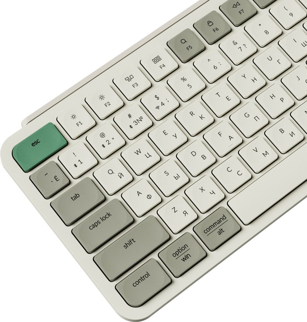 Клавиатура Keychron B1 Pro B1P-K12-RU (ретро зеленый)