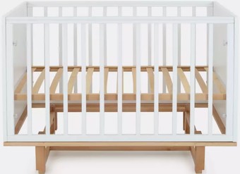 Классическая детская кроватка Rant Bamboo 768 (cloud white)