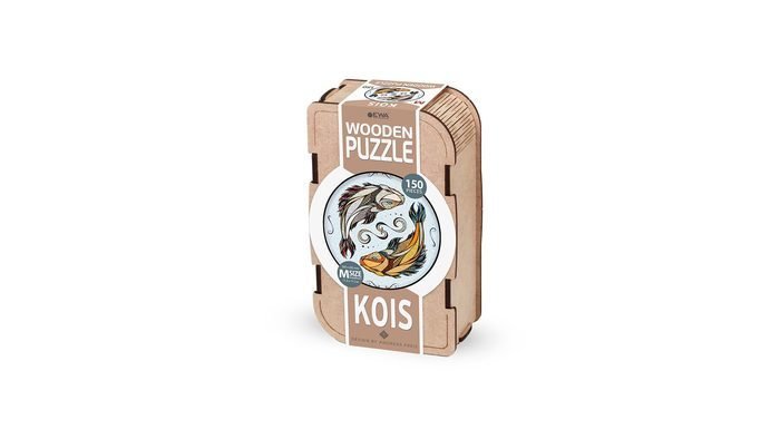Сборная модель Eco-Wood-Art «КАРПЫ КОИ» M