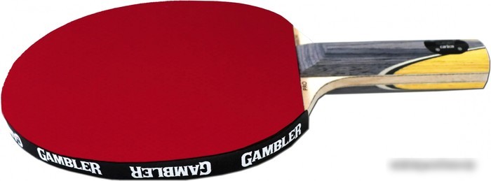 Ракетка для настольного тенниса Gambler Max Speed Carbon Volt M GRC-6 (прямая)