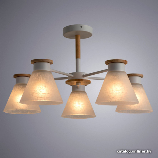 Люстра средней высоты Arte Lamp Tyler A1031PL-5WH
