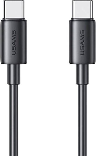 Кабель Usams US-SJ711 USB Type-C - USB Type-C (1 м, черный)