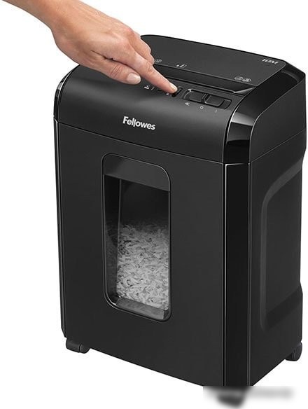 Шредер Fellowes Powershred 10M (черный)