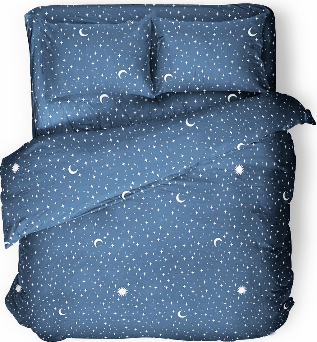 Постельное белье Samsara Night stars 1.5сп (простыня на резинке)