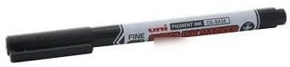 Маркер перманентный UNI Mitsubishi Pencil PNA-125 Black (0.9мм, черный)
