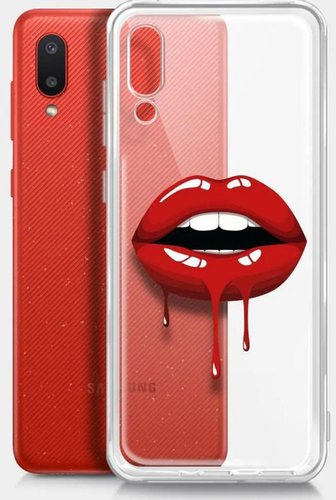 Чехол для телефона BoraSCO ArtWorks для Samsung Galaxy A02 51359 (прозрачный/рисунок)