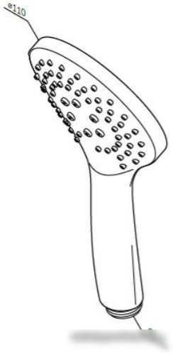 Душевая лейка AM.PM Gem F0290064