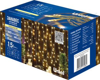 Световой дождь Uniel ULD-S5000-500/DGA UL-00010910 (теплый белый)