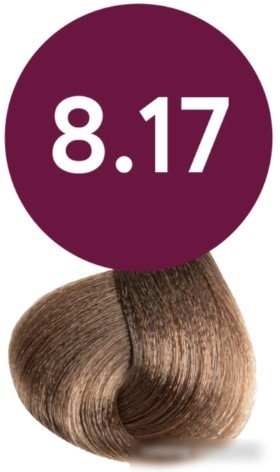 Масло для окрашивания Ollin Professional Megapolis Безаммиачное 8/17 (50мл, светло-русый пепельно-коричневый)