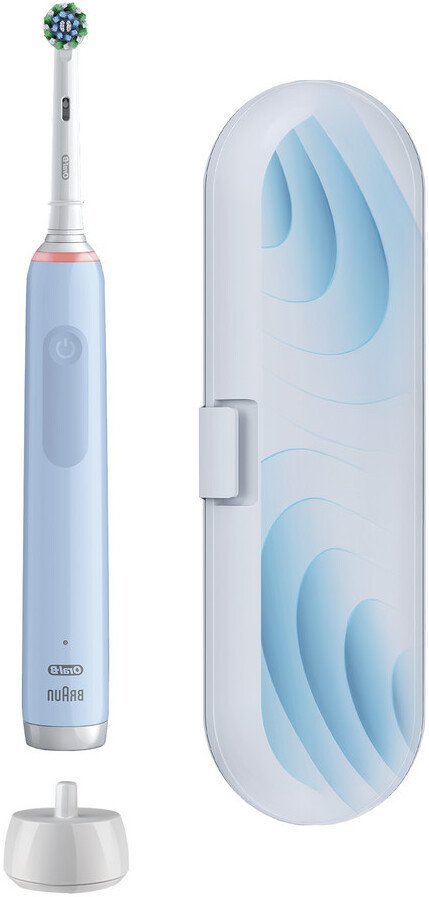 Электрическая зубная щетка Oral-B PRO Series 3 3500 D505.513.3X (голубой)