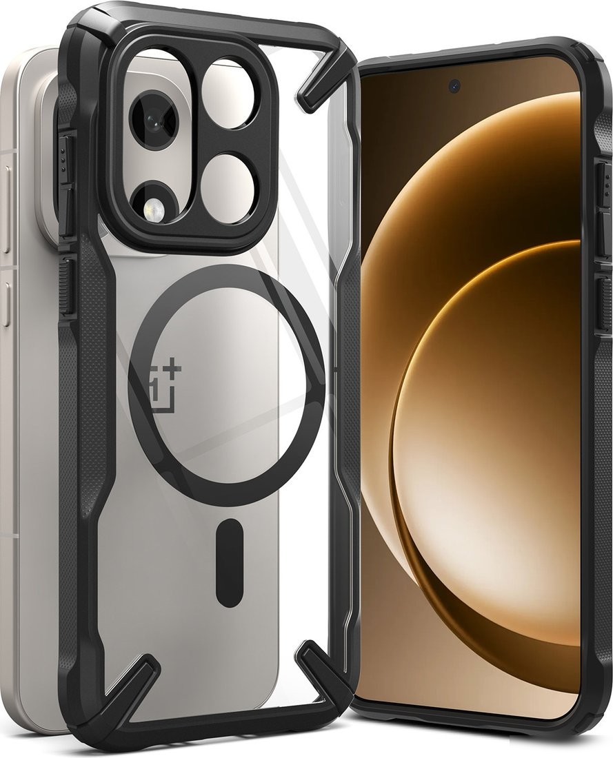 Чехол для телефона Ringke Fusion X Magnetic для Oneplus 15 (Black)