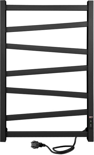 Полотенцесушитель ProHeat Quadro Diago 50х80 (терморегулятор, таймер, черный муар)