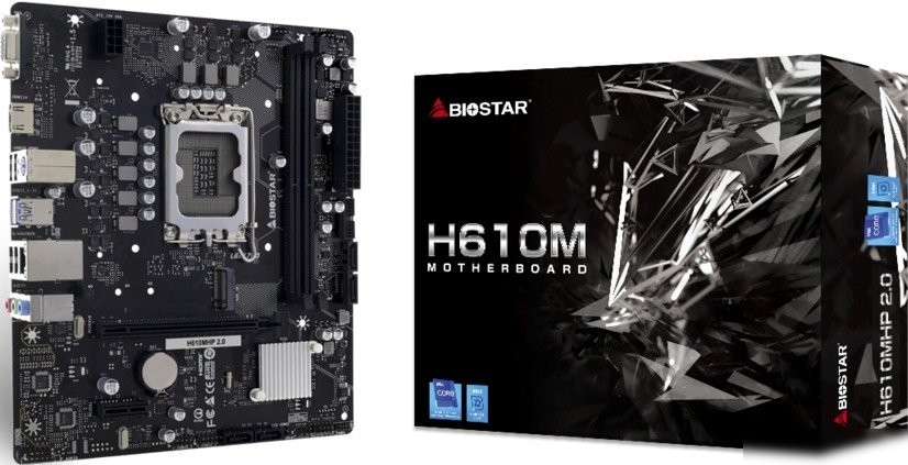 Материнская плата BIOSTAR H610MHP 2.0 Ver. 6.0