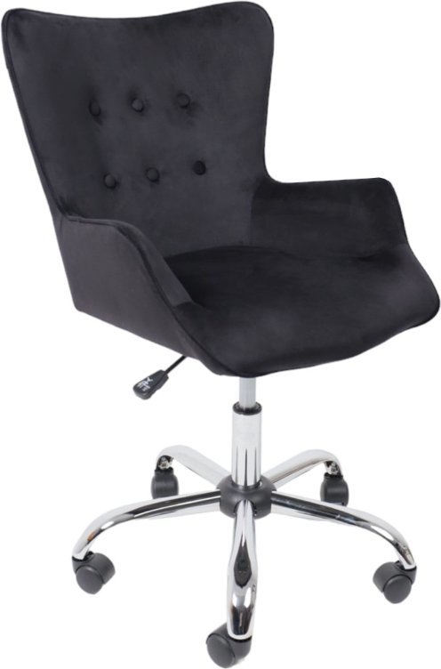 Офисное кресло AksHome Bella (Black/Seven 035/велюр/черный)