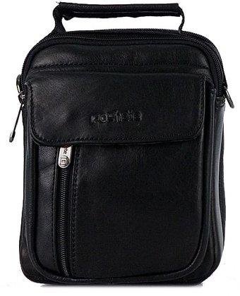 Мужская сумка Poshete 252-2260-BLK (черный)