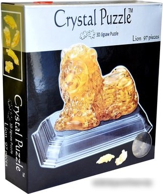 3Д-пазл Crystal Puzzle Лев 91005