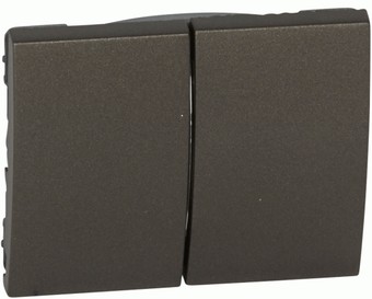 Клавиша для выключателя Legrand Galea Life 771212 (темная бронза)