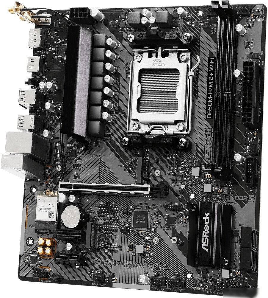 Материнская плата ASRock B650M-H/M.2+ WiFi
