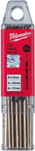 Набор оснастки Milwaukee 4932373346 (10 предметов)
