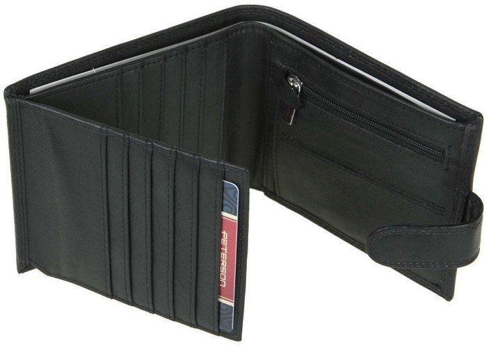 Кошелек Peterson PTN MR-08L-CN (черный)