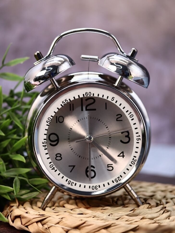 Настольные часы ILikeGift Wake up clock 860-02 (серый)