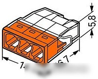 Набор клемм Wago 2273-243 60930 (100шт)