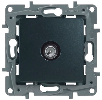 Розетка Legrand Etika 672651 (антрацит)