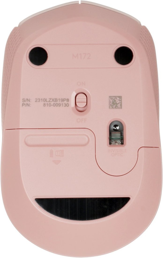 Мышь Logitech M172 (розовый)