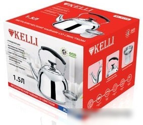 Чайник со свистком KELLI KL-3116