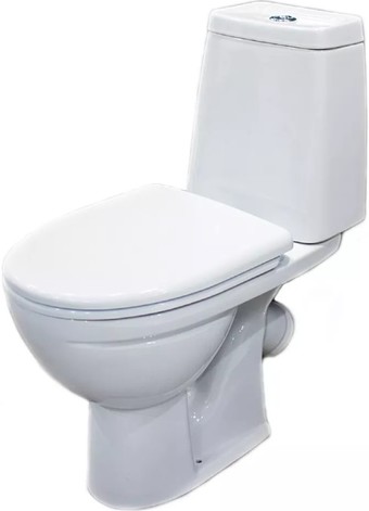 Унитаз Sanita Марс WC.CC/Mars/2-DM.Rim/WHT.G/S1 (с сиденьем)
