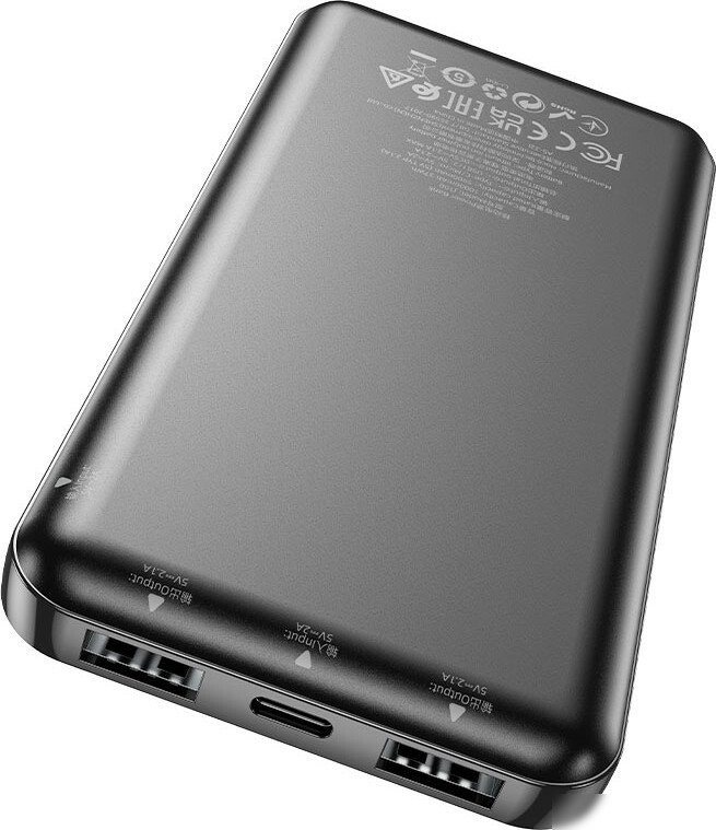 Внешний аккумулятор Hoco J100 10000mAh (черный)