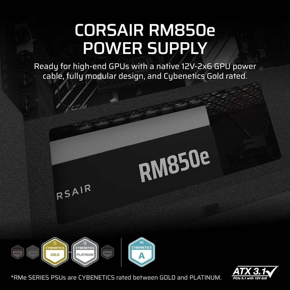 Блок питания Corsair RM850e CP-9020296-EU