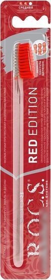 Зубная щетка R.O.C.S Red Edition Classic средняя