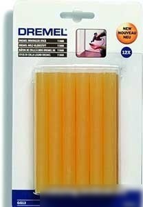 Клеевые стержни Dremel 2.615.GG1.3JA (12 шт, желтый)