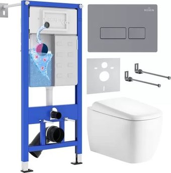 Унитаз подвесной Roxen StounFix Dual Fresh 968505