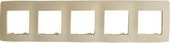 Рамка Legrand Etika 6 725 15 (слоновая кость)