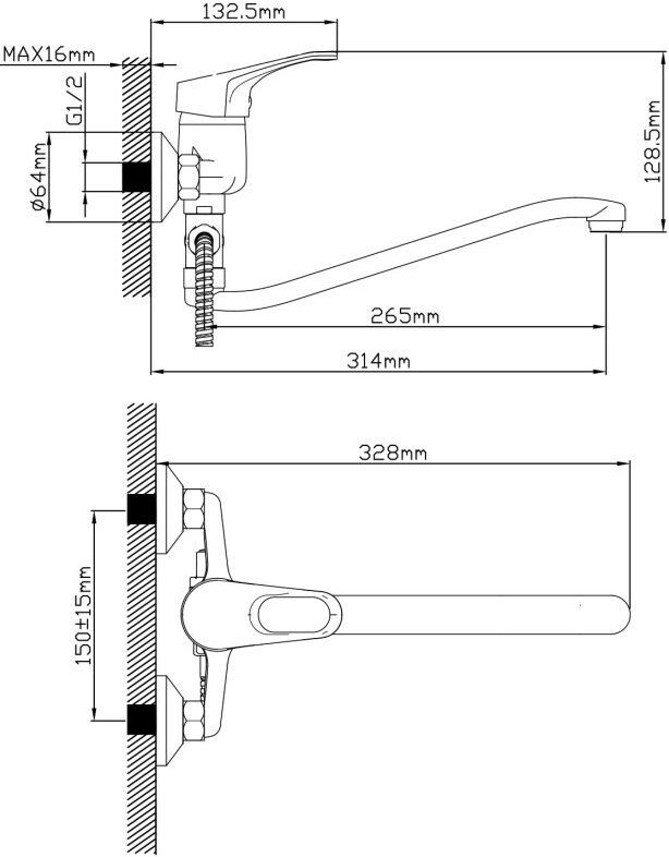 Смеситель AV Engineering AVBAS7-A294-421
