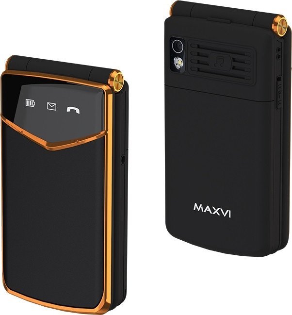 Кнопочный телефон Maxvi E11 (черный)