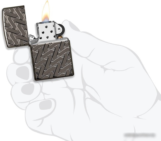 Зажигалка Zippo Black Ice 49173