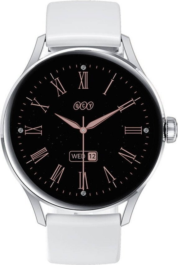 Умные часы QCY Watch Elite (серебристый)