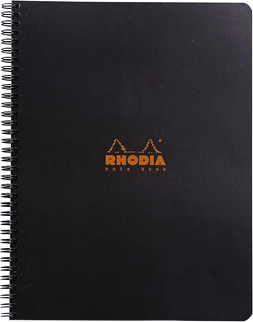 Блокнот Rhodia 193009C (черный)